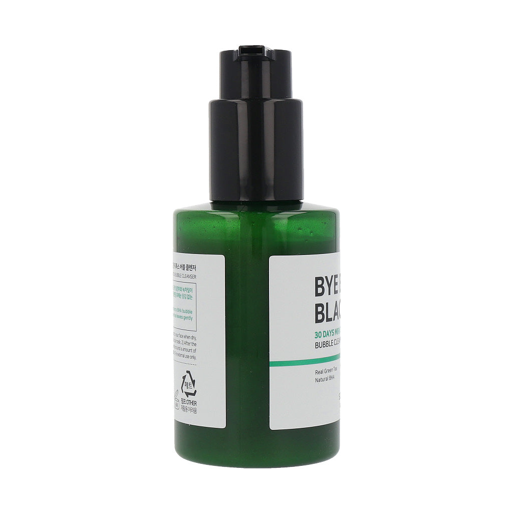 [US Exclusive] SOME BY MI Bye Bye Blackhead 30 Days Miracle Green Tea Tox Bubble Cleanser - Dodoskin