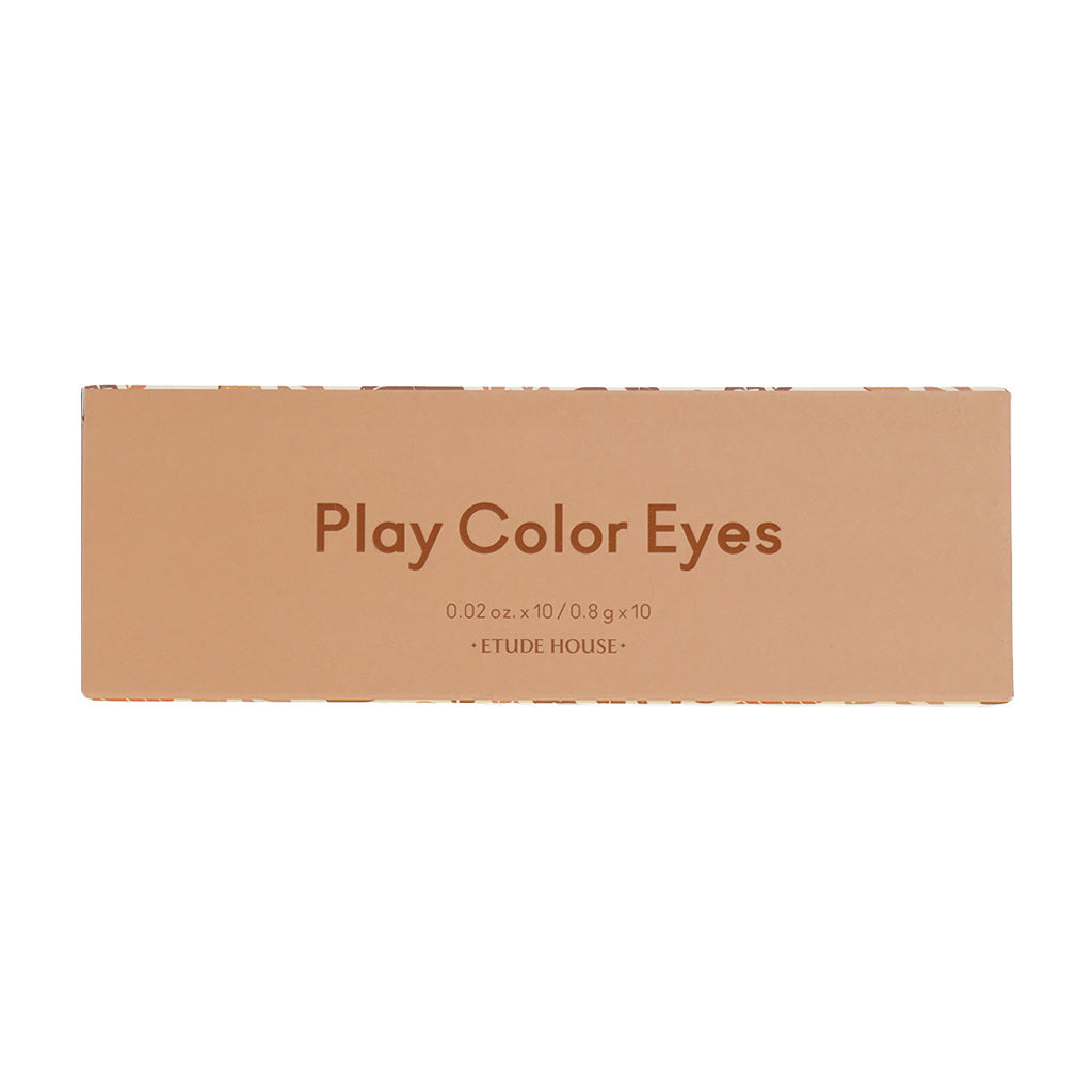 [US Exclusive] ETUDE HOUSE Play Color Eyes 0.8g*10ea #Bake House - Dodoskin