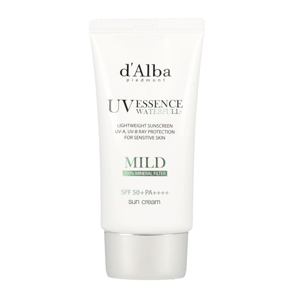 [US Exclusive] D’ALBA Waterfull Mild Sunscreen SPF50+ PA++++ 50ml - Dodoskin