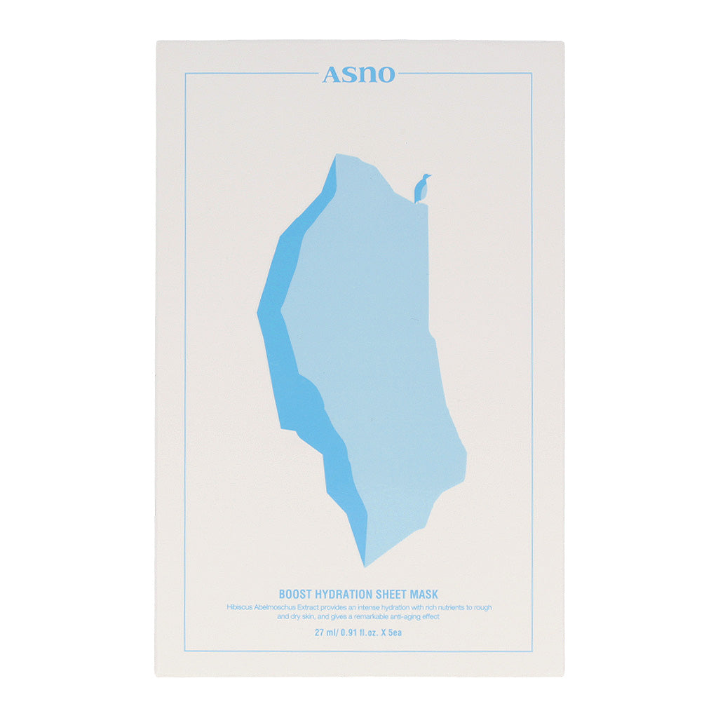 ASNO Rescue Boost Hydration Sheet Mask  27ml x 5 sheets - Dodoskin