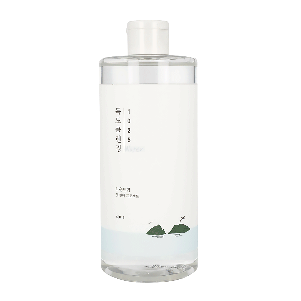 ROUND LAB 1025 Dokdo Cleansing Water 400ml - Dodoskin