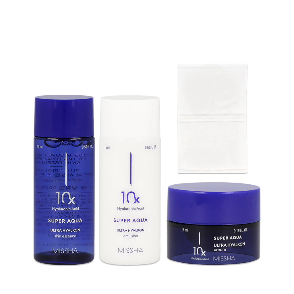 MISSHA Super Aqua Ultra Hyalron 3-Piece Set | DODO SKIN – DODOSKIN
