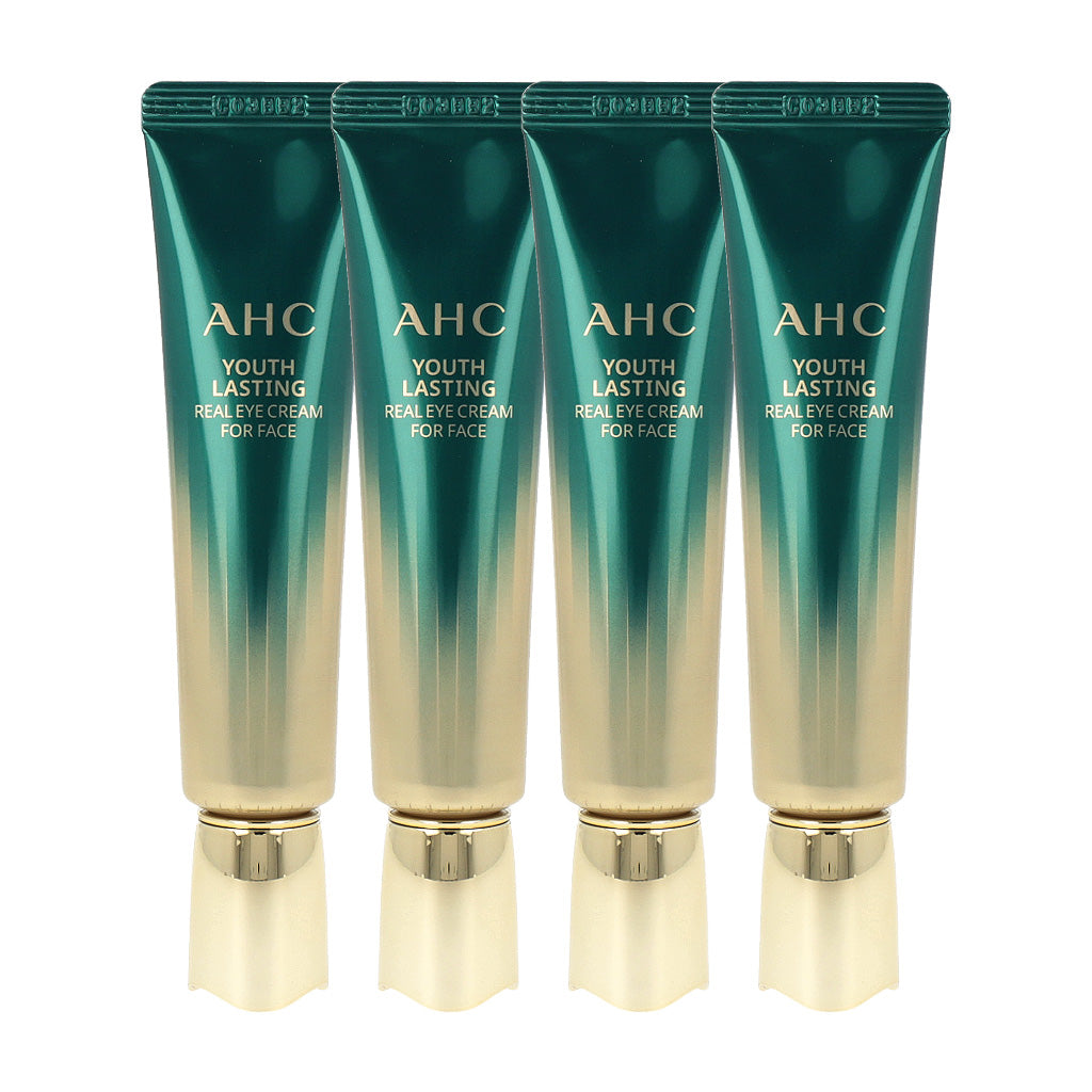 AHC Youth Lasting Real Eye Cream For Face 30ml x 4EA Set (9th edition) - Dodoskin