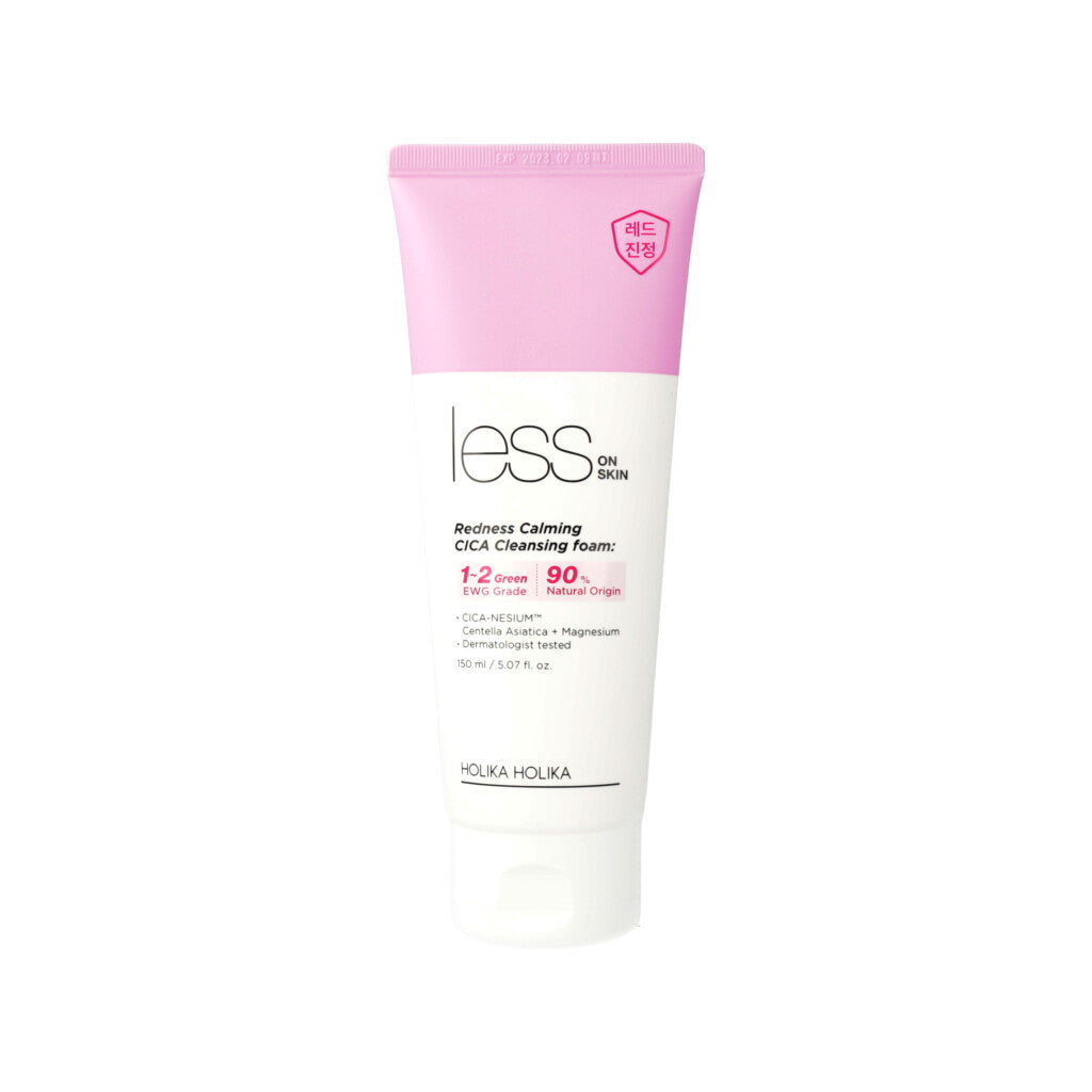 Holika Holika Less on Skin Redness Calming CICA Cleansing Foam 150ml - Dodoskin
