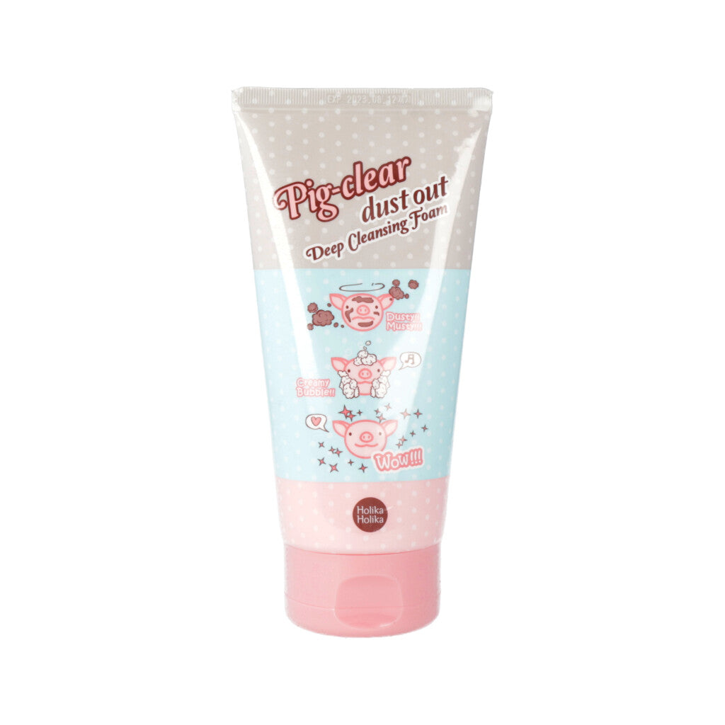 [US Exclusive] Holika Holika Pig-Clear Dust Out Deep Cleansing Foam 150ml - Dodoskin