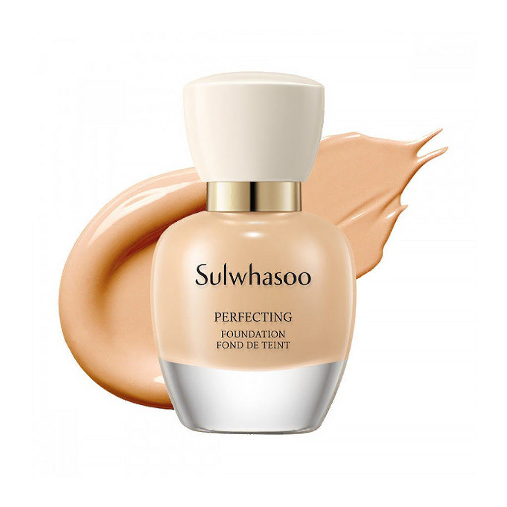 [US Exclusive] Sulwhasoo Perfecting Foundation SPF17/PA+ 35ml (3 shades) - Dodoskin