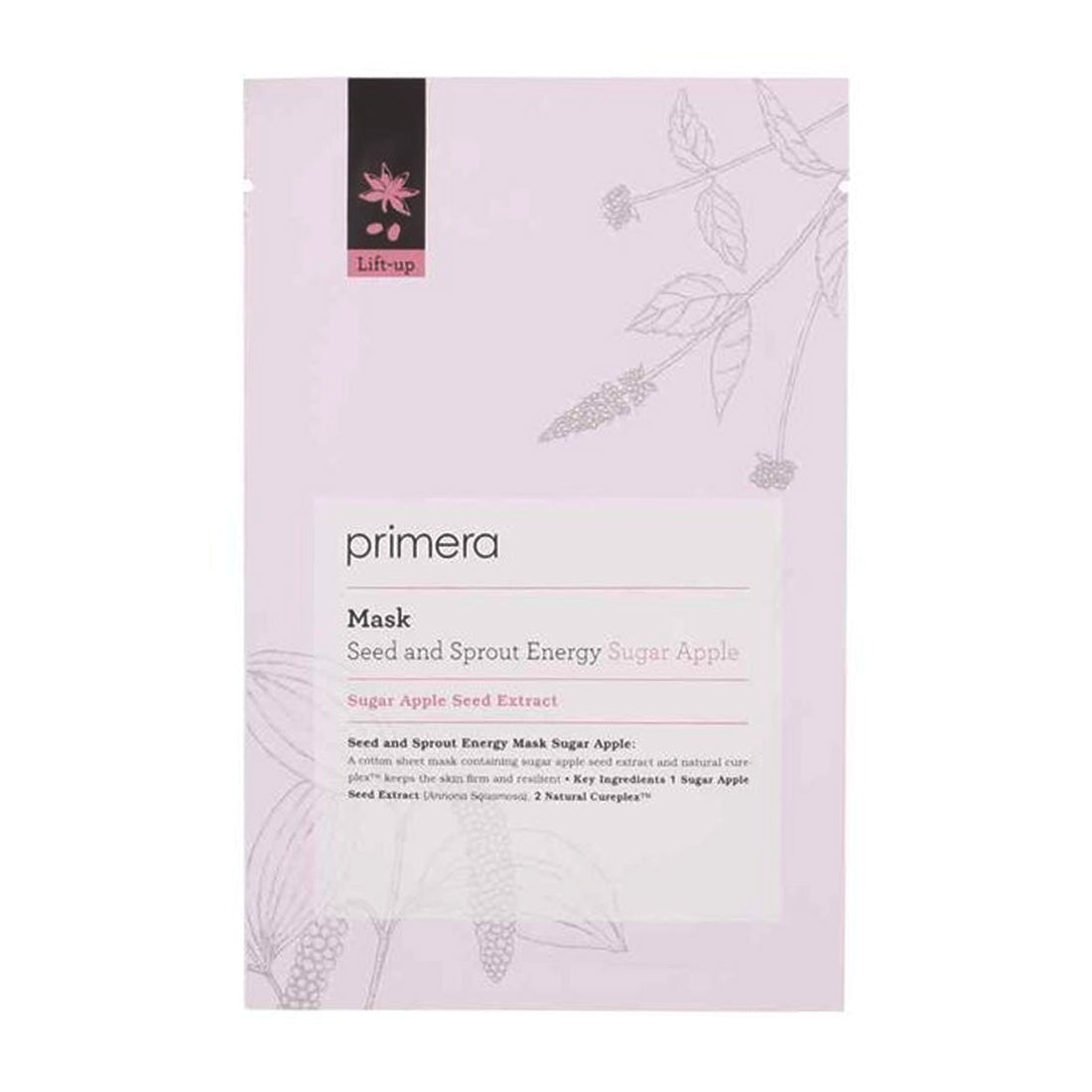 Primera Seed and Sprout Energy Mask Sugar Apple 5ea - Dodoskin