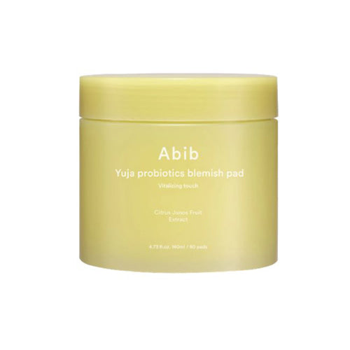Abib Yuja Probiotics Blemish Pad Vitalizing Touch 60ea (140ml) - Dodoskin