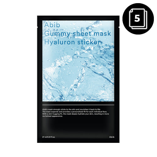 Abib Gummy Sheet Mask 5ea #Hyaluron Sticker - Dodoskin