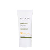 Mary&May CICA Soothing Sun Cream SPF50+ PA++++ 50ml - Dodoskin