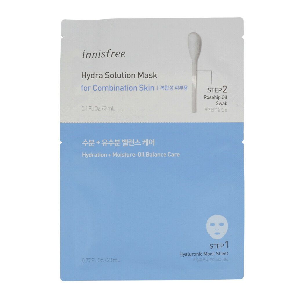 Innisfree Hydra Solution Mask 5ea  #Dry skin, #Oily Skin, #Combination Skin - Dodoskin