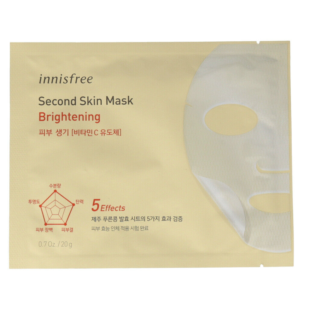 [US exclusif] Innisfree Deuxième masque cutané 20g x 5ea - Dodoskin