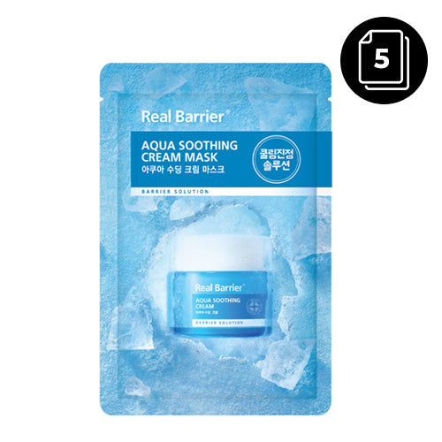 Real Barrier Aqua Soothing Cream Mask 30ml * 5ea - Dodoskin