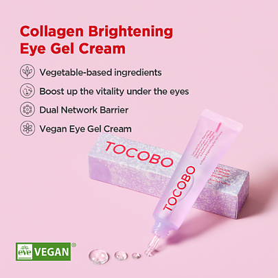 [TOCOBO] Collagen Brightening Eye Gel Cream - Dodoskin