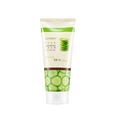 [Farmstay] Cucumber Pure Cleansing Foam 180ml - Dodoskin