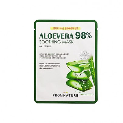 [Fromnature] Aloe Vera, 98% Soothing Beauty Mask - Dodoskin