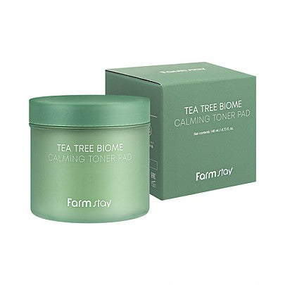 [Farmstay] Tea Tree Biome Calming Toner Pad - Dodoskin
