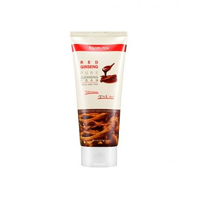 [Farmstay] Red Ginseng Pure Cleansing Foam 180ml - Dodoskin
