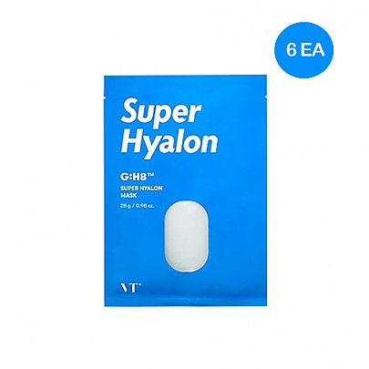 VT Cosmetics Super Hyalon Mask (6ea) - Dodoskin